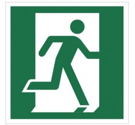 Znak drzwi ewakuacyjne (prawe) (110)