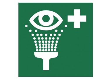Znak prysznic do przemywania oczu (E11)