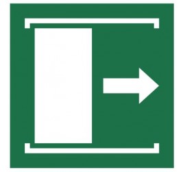 Znak przesunąć w prawo, aby otworzyć (E33)