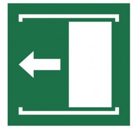 Znak przesunąć w lewo, aby otworzyć (E34)
