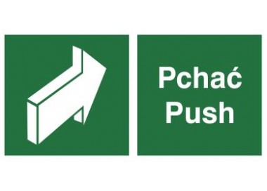 Znak pchać - push (817-06)