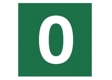 Znak stacja ewakuacyjna nr 0 (120-13)