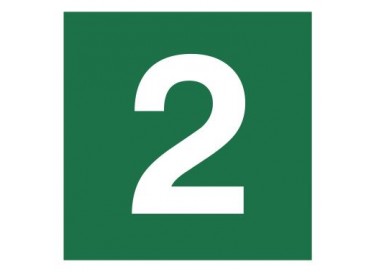 Znak stacja ewakuacyjna nr 2 (120-15)