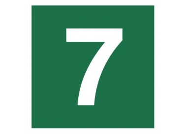 Znak stacja ewakuacyjna nr 7 (120-20)
