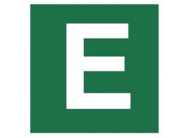 Znak stacja ewakuacyjna nr E (120-27)