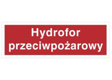 Znak hydrofor przeciwpożarowy (808-03)