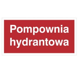 Znak pompownia hydrantowa (808-06)