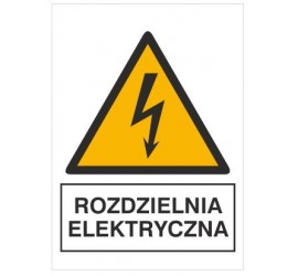 Znak rozdzielnia elektryczna (330-20)
