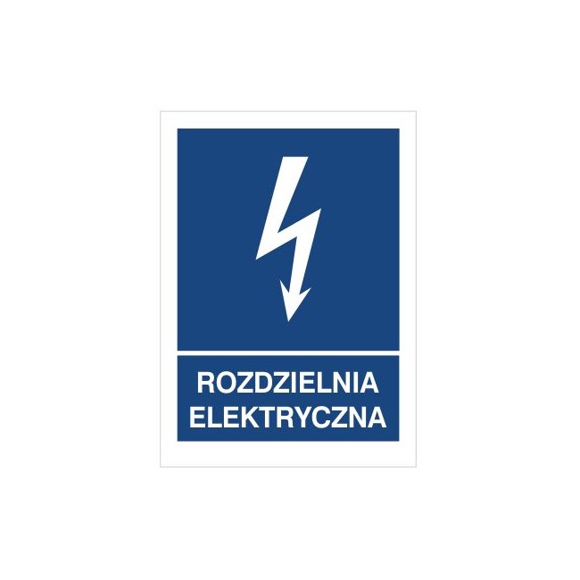Znak rozdzielnia elektryczna (530-26)