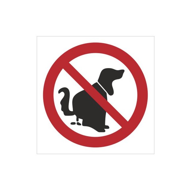 Znak zakaz wyprowadzania psów (633)
