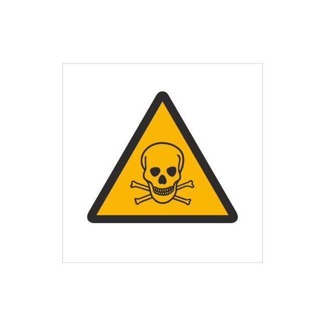 Znak ostrzeżenie przed substancjami toksycznymi (302)