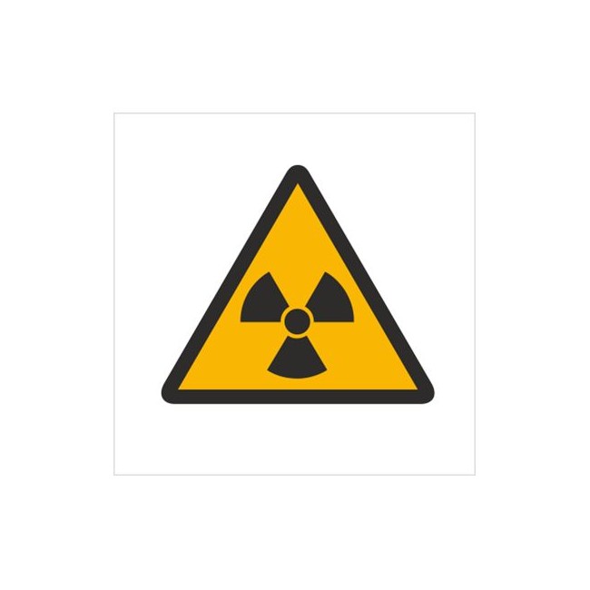 Znak ostrzeżenie przed materiałami radioaktywnymi (304)