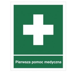 Znak pierwsza pomoc medyczna (501-01)