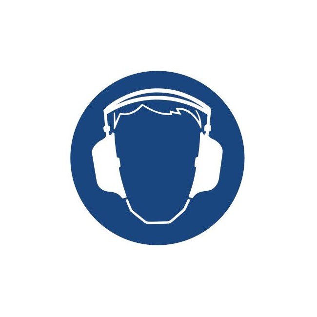 Znak nakaz stosowania ochrony słuchu (404)