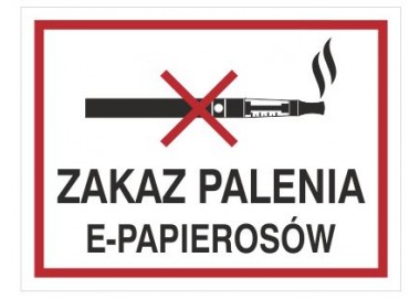 Zakaz palenia e-papierosów (209-19)