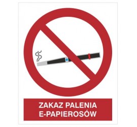 Zakaz palenia e-papierosów (209-20)
