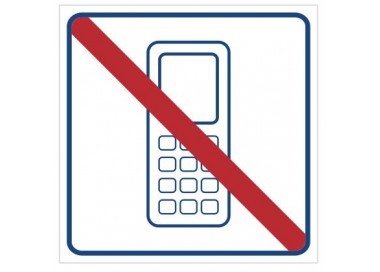 Zakaz używania telefonów komórkowych (823-17)