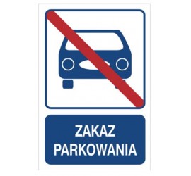 Zakaz parkowania (823-104)