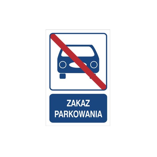 Zakaz parkowania (823-104)