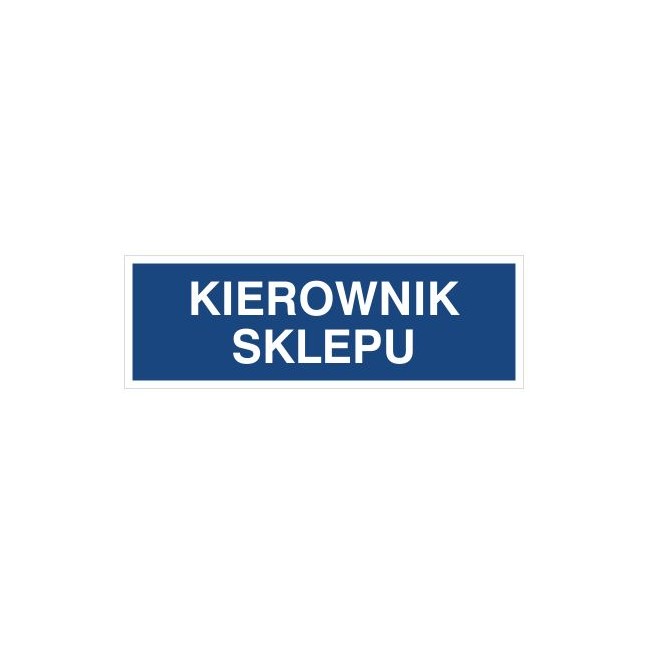 Kierownik Sklepu (801-69)