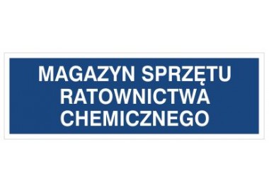 Magazyn sprzętu ratownictwa chemicznego (801-144)