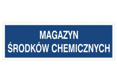 Magazyn środków chemicznych (801-147)