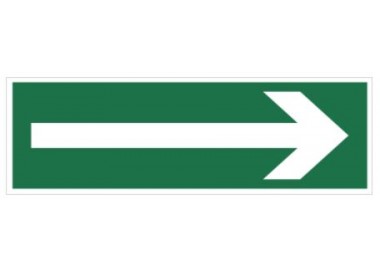 Znak kierunek drogi ewakuacyjnej (103)