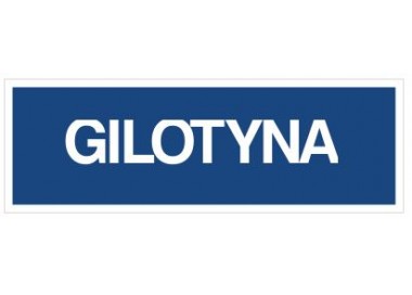 Gilotyna (802-04)