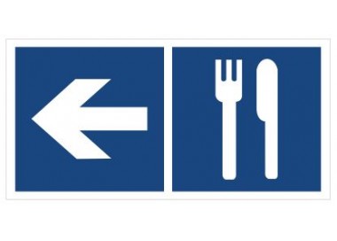 Restauracja (kierunek w lewo) (865-11)