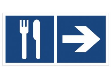 Restauracja (kierunek w prawo) (865-12)