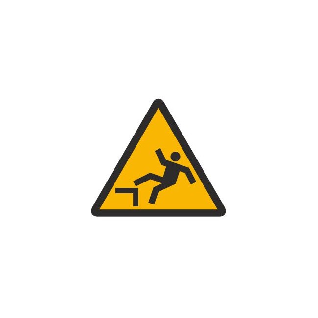 Znak ostrzeżenie przed śliskimi schodami (326)