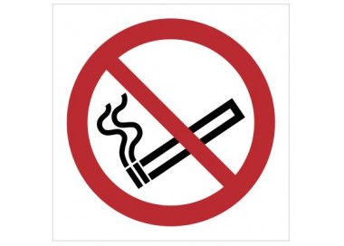 Znak zakaz palenia tytoniu (P02)