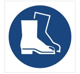Znak nakaz stosowania ochrony stóp (M08)