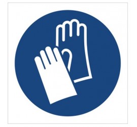 Znak nakaz stosowania ochrony rąk (M09)