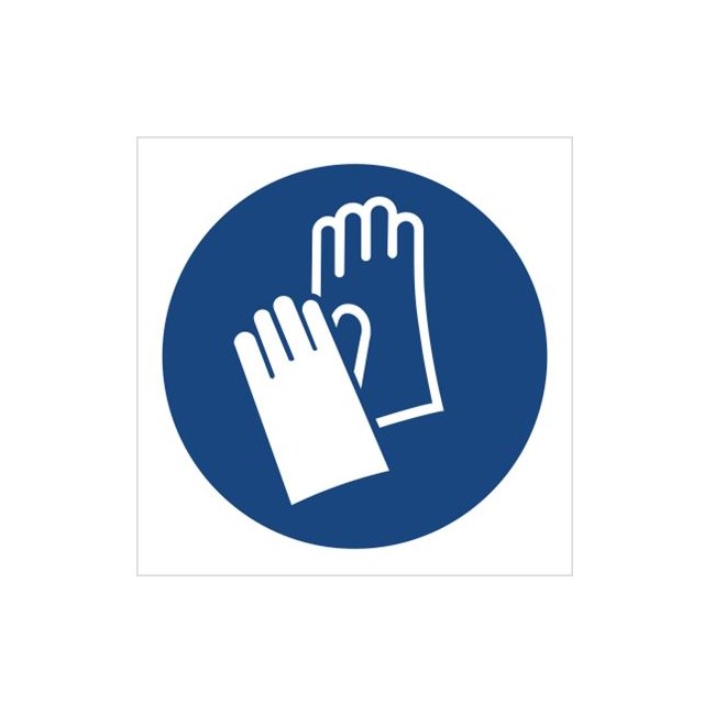 Znak nakaz stosowania ochrony rąk (M09)