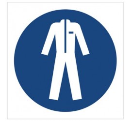 Znak nakaz stosowania odzieży ochronnej (M10)