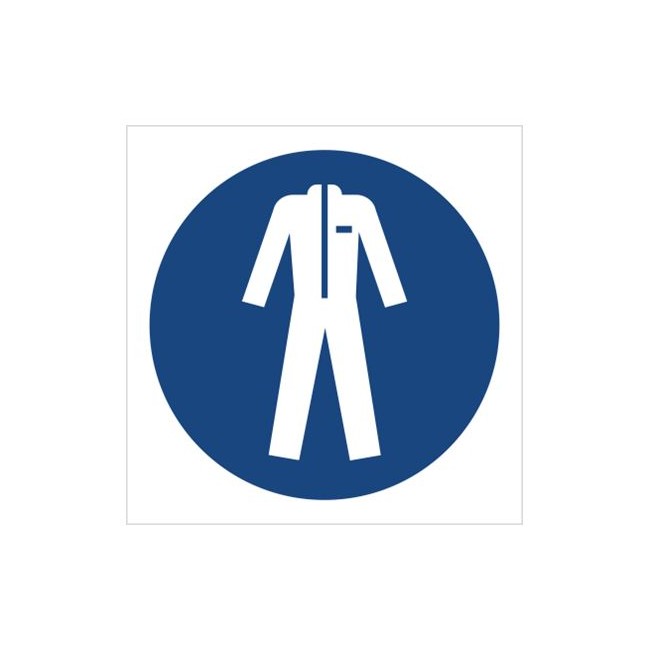Znak nakaz stosowania odzieży ochronnej (M10)