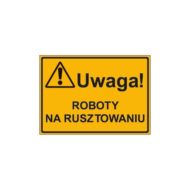 UWAGA! ROBOTY NA RUSZTOWANIU (319-22)