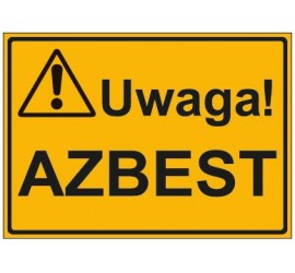 UWAGA! AZBEST (319-50)